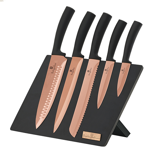 6 pcs knife set with magnetic stand