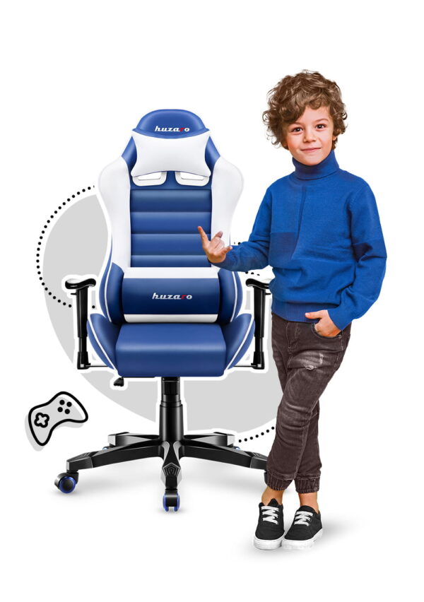 HUZARO RANGER 6.0 Blue" vaikiška žaidimų kėdė