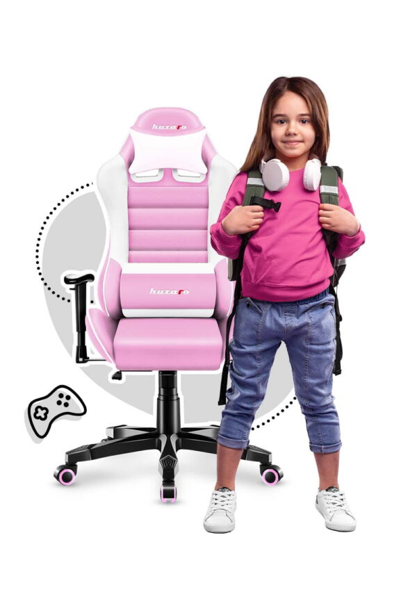 HUZARO RANGER 6.0 Pink" vaikiška žaidimų kėdė